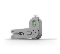 Modules un transceivers LINDY  USB PORT BLOCKER KEY/GREEN 40621