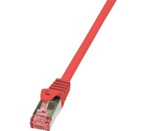 Logilink Patchcord Cat6, S/ftp, Pimf, 0.25m, Sarkans (cq2014s)