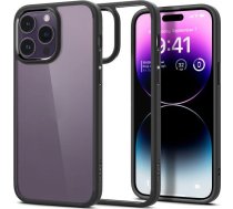 Spigen Spigen Crystal Hybrid, matte black - iPhone 14 Pro Max