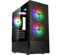 Korpuss Kolink Kolink Observatory Mx Mesh Argb Midi Tower Case - Black