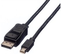 Kabelis Value Displayport Mini - Displayport 2m Melns (11.99.5635)