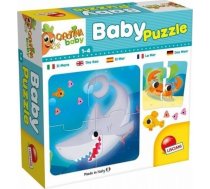 Lisciani Carotina Baby Puzzle Dzīvnieki Jūras 80069 Lisciani