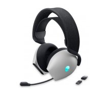 Bezvadu austiņas Dell  Alienware Dual Mode Wireless Gaming Headset - AW720H (Lunar Light)