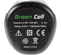 Green Cell Bateria Akumulators Do Elektroinstrumentu Bosch Pmf Psm Psr 10,8 Li-2 10.8v 1.5ah