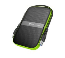 Disks ārējais Hdd Silicon Power Armor A60 (1tb; 2.5"; Usb 3.2; 5400 Obr/min; Green-black; Sp010tbphda60s3k)