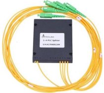 ExtraLink EXTRALINK 1:4 PLC SPLITTER SC/APC 2.0MM 1.5M G657A ABS MODULE