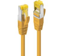 Lindy Lindy Patchkabelis Cat6a Rj45 S/ftp Cat7 Lszh Kabelis Dzeltens 0,3m