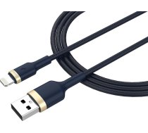 Kabelis Usb Vayox Usb-a - Lightning 1 M Tumši Zils (bx11036)