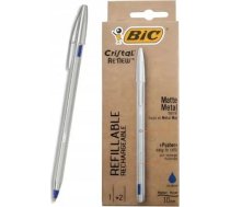 Bic Pildspalva Cristal Re'new Metāls Debeszils + 2 Ieguldījumi (405477)