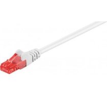 Goobay Wentronic Goobay CAT 6 Patch Cable, U/UTP, white, 1 m - CCA coppergemisch (68633)