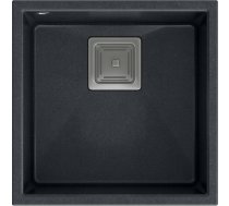 Izlietne Quadron David 40 Graniteq Black Diamond/elementi Tērauda