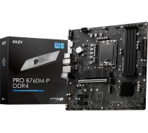 Mātesplate Msi Pro B760m-p Ddr4