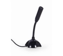 Austiņas ar mikrofonu Gembird  MICROPHONE DESKTOP BLACK/MIC-DU-02