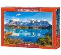 PUZZLE 500EL CASTORLAND TORRES DEL PAINE CHILE16