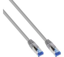 InLine InLine® Patch Cable S/FTP PiMF Cat.6A halogen free 500MHz grey 0.3m