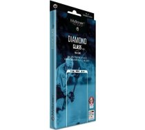 Myscreen Protector Stikls Rūdīts Myscreen Diamond Glass Edge Fg Apple Iphone 15 Pro Max Melns/black Full Glue