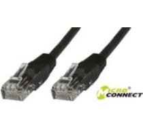 Microconnect Patchcord U/utp Cat5e, 2m, Melns (utp502s)