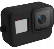 Xrec Silikons Futlāris Korpuss Vāks Futlāris Priekš Gopro Hero 8 Black + Siksna