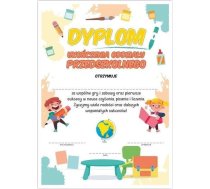 Learnhow Dyplom A4 Ukończenia Oddziału Przedszkolnego 20gab