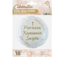 Godan Balons Folijas Pierwsza Komunia Ziemassvētki Apaļš