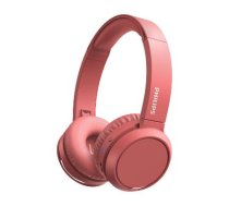 Bezvadu austiņas Philips  PHILIPS Wireless On-Ear Headphones TAH4205RD/00 Bluetooth®, Built-in microphone, 32mm drivers/closed-back, Red