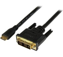 Kabelis Startech Hdmi Mini - Dvi-d 1m Melns (hdcdvimm1m)