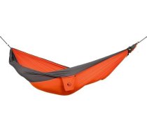 Ticket To The Moon Šūpuļtīkls Dwuosobowy Original Hammock Orange/dark Grey 320x200cm (tmo3503)