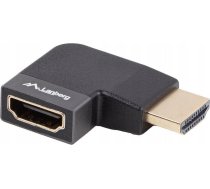 Adapteris Av Lanberg Adapteris Lanberg Hdmi(f)->hdmi(f) 8k Leņķa Lewo Aluminimum Sudraba