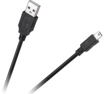 Kabelis Usb Cabletech Usb-a - Miniusb 1.8 M Melns (kpo4010-1.8)