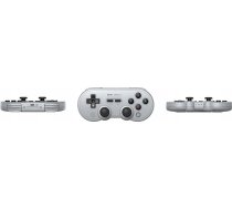 Pad 8bitdo 8bitdo Sn30 Pro (hall Effect Joystick), Džoistiks (grey)