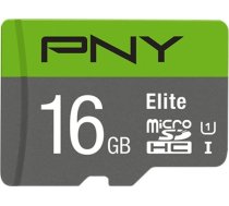 Flash Zibatmiņa Pny Pny Elite Microsdhc 16gb Uhs-i Klase 10