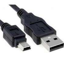 Kabelis Usb Akyga Usb-a - Miniusb 1.8 M Melns (ak-usb-03)