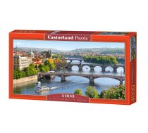 PUZZLE 4000EL CASTORLAND BRIDGES IN PRAGUE PUD9