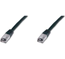 Digitus Cat5e Sf/utp Patchcord 0.5m Melns (dk-1531-005/bl)