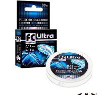 Fishing line Aqua FC Ultra Fluorocarbon 100% 30m 0,20mm/3,70kg