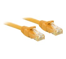 Lindy Patchcord Utp Cat6, 0.5m, Dzeltens (48061)