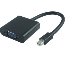 Adapteris Av Microconnect Displayport Mini - D-sub (vga) Melns (mdpvga2b)