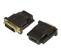 Adapteris Av Logilink Hdmi - Dvi-d Melns (ah0001)