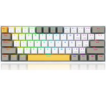 Tastatūra Redragon K350 Draconic Pro Brown Switch (k530-yl-wt-gy-rgb-pro)