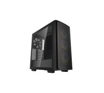 Datoru korpusi Deepcool  MID TOWER CASE CK560 Side window, Black, Mid-Tower, Power supply included No