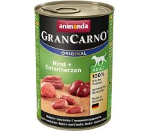 Animonda Grancarno Adult Liellopu Gaļa Un Pīles Sirdis - Mitrā Barība Sunim - 400g