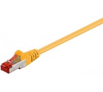 Goobay Patchcord, Cat6, S/ftp, 0.5m, Dzeltens (95463)