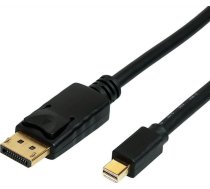 Kabelis Roline Displayport Mini - Displayport 1 M Melns (jab-4216453)