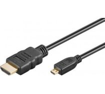 Kabelis Goobay Hdmi Micro - Hdmi 3m Melns (rb53786)