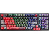 Tastatūra A4tech A4tech Bloody Klávesnice S98 Sports, Herní Klávesnice, Mechanická, Drátová, Red Switch, Cz/sk, černá