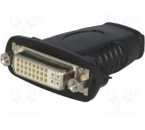 Adapteris Av Goobay Hdmi - Dvi-i Melns (60752)