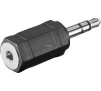 Adapteris Av Goobay Jack 3.5mm - Jack 3.5mm Melns (11898)