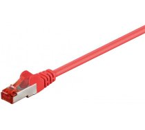 Goobay Patchcord, Cat6, S/ftp, 0.5m, Sarkans (95467)