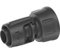 Gardena Gardena 13222-20, Tap connector, 1/2", Plastic, Black