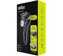 Skuveklis Braun  Shaver 51-W1600s	 Operating time (max) 50 min, Wet&Dry, Black/White